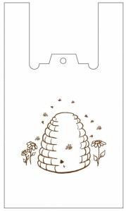 Torba foliowa zrywka "Kószka" 200 szt