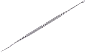 Łyżeczka nierdzewna do przekładania larw pszczelich - dwustronna