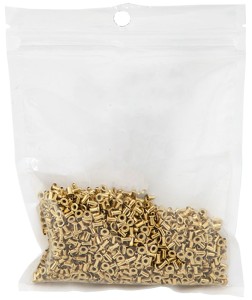 Przelotki do drutu 2000 szt - miedziane