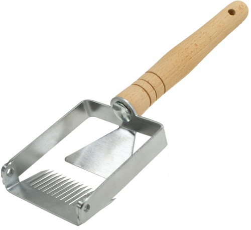 Odsklepiacz widelcowy z dystansem