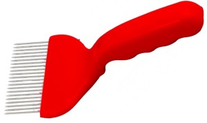 Odsklepiacz widelcowy prosty nierdzewny 21 igieł