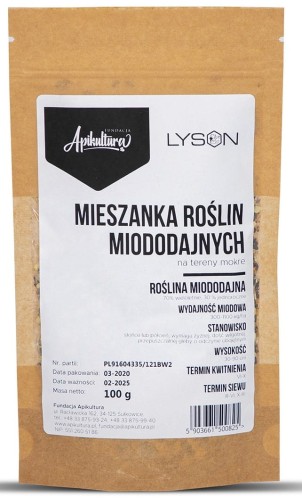 Mieszanka roślin na tereny mokre