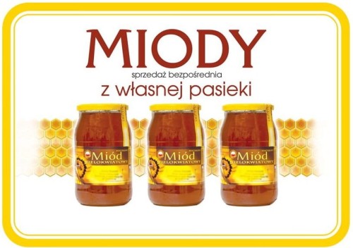 Miody z własnej pasieki