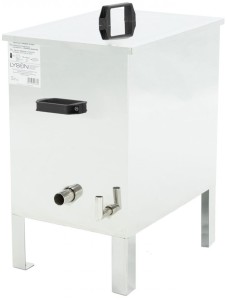 Urządzenie do wytopu wosku i dezynfekcji ramek z palnikiem - topiarka