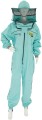 Kombinezon pszczelarski z kapeluszem, turkusowy