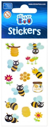 Naklejki z pszczółkami dla dzieci