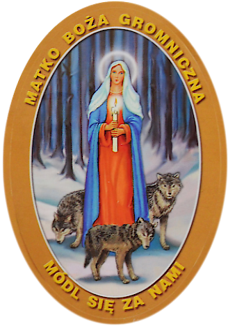 Naklejka - Matka Boża Gromniczna