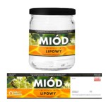 Etykiety z kontretykietą - Miód lipowy