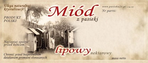 Miód lipowy