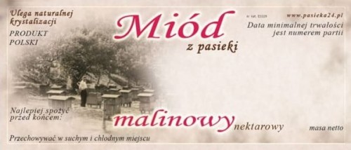 Miód malinowy