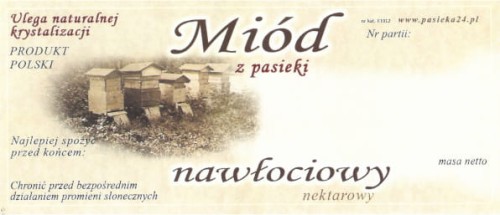 Miód nawłociowy
