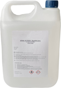Kwas octowy 80% - 5L