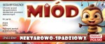 Etykiety z pszczółką - Miód nektarowo-spadziowy
