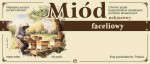 Etykiety z pasieki - Miód faceliowy