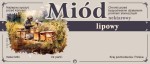 Etykiety z pasieki - Miód lipowy