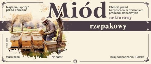 Miód rzepakowy