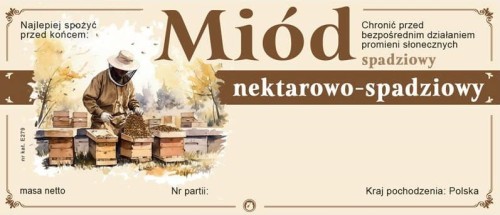 Miód nektarowo-spadziowy