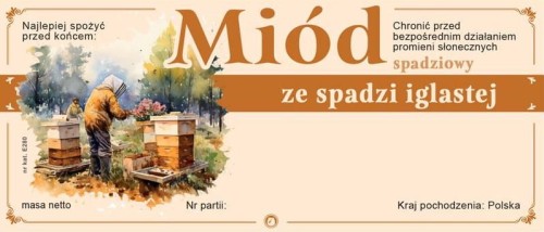 Miód ze spadzi iglastej