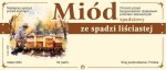 Etykiety z pasieki - Miód ze spadzi liściastej