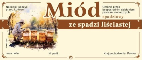 Miód ze spadzi liściastej