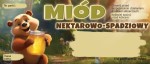 Etykiety z misiem - Miód nekarowo-spadziowy