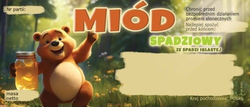 Miód ze spadzi iglastej