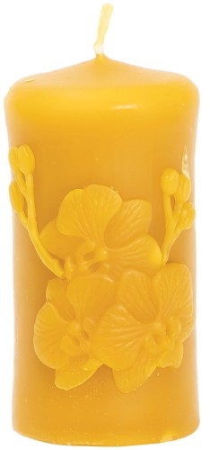 Świeca ze storczykiem