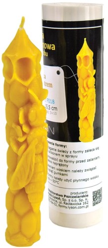 świeca z plastrem duża