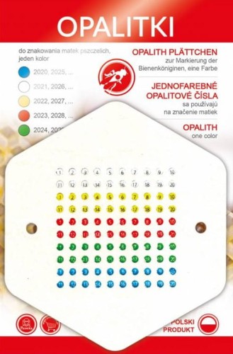 Opalitki Polskie 5 kolorów