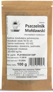 Pszczelnik Mołdawski - roślina miododajna