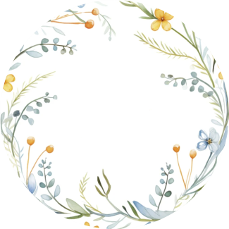 fi 6 cm - kwiaty polne