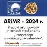Naklejka na sprzęt refundowany - ARiMR 2024 kwadrat