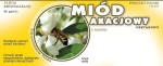 Etykiety - Miód akacjowy - kółko małe