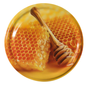 Nakrętka duża Pałka z plastrem miodu - 50szt