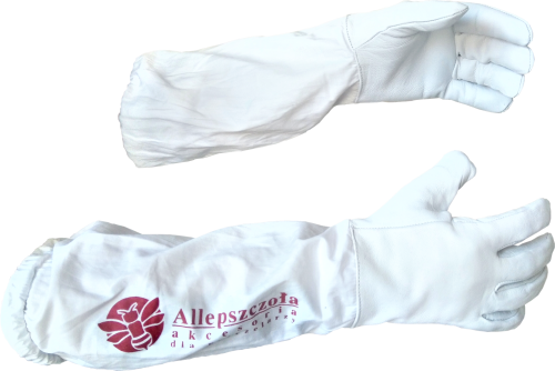 Rękawice skórzane Allepszczoła