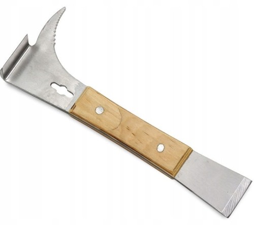 Dłuto pasieczne nierdzewne z rozpierakiem w oprawie
