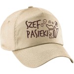 Czapka z daszkiem Szef Pasieki - beżowa