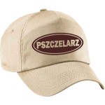 Czapka z daszkiem Pszczelarz beżowa