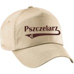 Czapka z daszkiem Pszczelarz beżowa