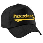 Czapka z daszkiem Pszczelarz czarna 