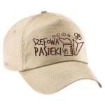 Czapka z daszkiem Szefowa Pasieki beżowa