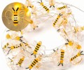 Łańcuch świetlny LED z pszczołami