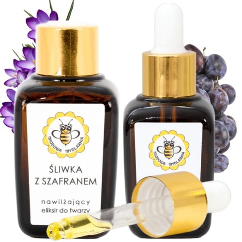 Olejek do twarzy ŚLIWKA Z SZAFRANEM 30ml