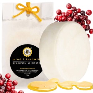Szampon w kostce MIÓD I ŻURAWINA RE-FILL 70g