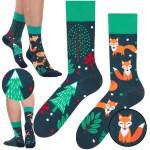 SKARPETY dla MYŚLIWEGO hunter CZERWONY LIS prezent