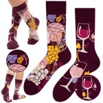 SKARPETY dla WINIARZA wino CZERWONE WINO prezent