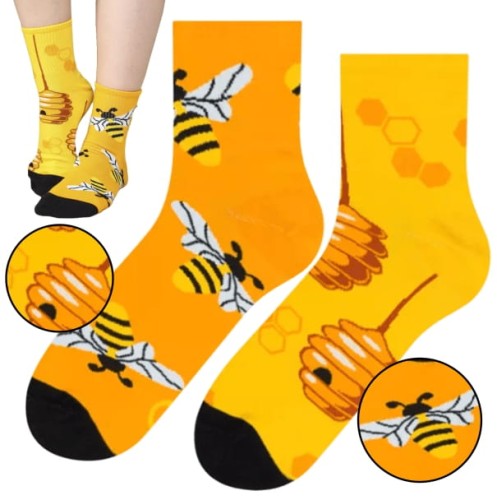 SKARPETY dla PSZCZELARZA pszczelarki PRACOWITE PSZCZOŁY