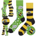 SKARPETY dla PSZCZELARZA pszczelarki WESOŁE PSZCZOŁY prezent