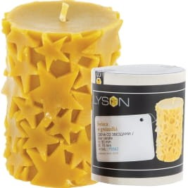 Forma silikonowa świeca w gwiazdki