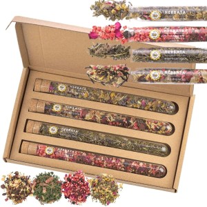 ZESTAW HERBAT w fiolkach herbata na odporność prezent